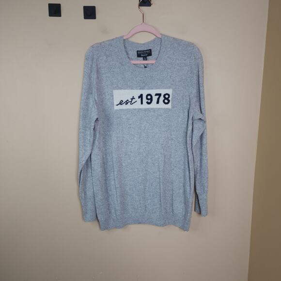 Banana Republic Filpucci Fine Italian Yarn Graphic Sweater Size XL - Picture 1 of 8